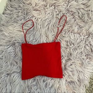 Zara ribbed crop top